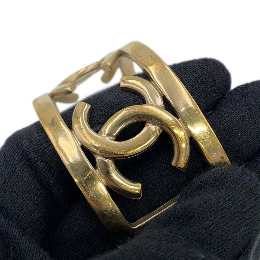 CHANEL Gold Logo Bracelet - Picture 5 of 12